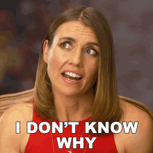 I Dont Know Why Julie Stoffer GIF - I Dont Know Why Julie Stoffer The Real World Homecoming New Orleans GIFs