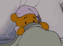 Sleepy Scared GIF - Sleepy Scared Pooh GIFs