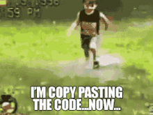 Im Copy Pasting The Code Now GIF - Im Copy Pasting The Code Now Nope Lol GIFs
