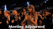 Meeting Adjourned GIF - Meeting Clapping Meeting Adjourned GIFs