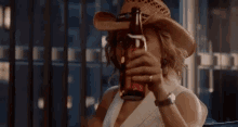 Cheers GIF - Cowgirl Drunk Straight GIFs