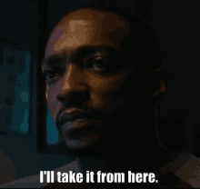 Ill Take It From Here Sam Wilson GIF - Ill Take It From Here Sam Wilson Anthony Mackie GIFs