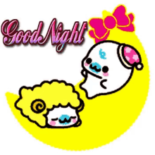 Good Night Chibi GIF - Good Night Chibi Sheep GIFs