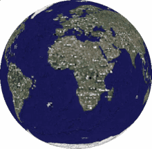globe rotating earth rotating globe 3d globe 3d earth