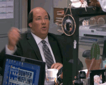 the office kevin malone angry dont tell me what to do