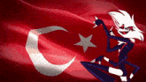 Turkish Flag Angel Dust GIF - Turkish Flag Turkish Angel Dust GIFs