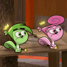 smile cosmo wanda fairly oddparents fairly odder happy