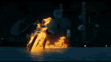 Ghost Rider Ghostrider Building GIF - Ghost Rider Ghostrider Building Goodbye Chat GIFs