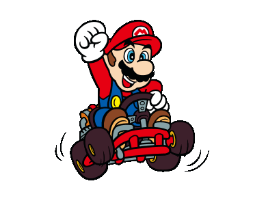 Mario Kart Jump Sticker - Mario Kart Jump Stickers