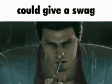 Could Give A Swag Swag GIF - Could Give A Swag Swag Yakuza GIFs