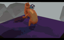 Bears Dancing Boom Box GIF