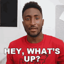 Hey Whats Up Marques Brownlee GIF