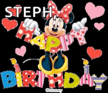 Disney Birthday GIF - Disney Birthday Minnie GIFs