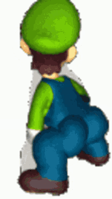 Twerking Luigi GIF - Twerking Luigi Mario GIFs