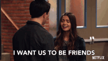 I Want Us To Be Friends Lets Be Friends GIF
