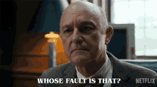 Whose Fault Is That Director Hatch GIF - Whose Fault Is That Director Hatch Stranger Things GIFs