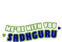 Save Soil Sadhguru Sticker - Save Soil Sadhguru Stickers