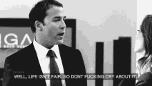 Life Isnt Fair GIF - Life Isnt Fair Dont Fucking Cry Dont Cry GIFs
