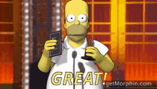 Homer Simpson Simpson GIF - Homer Simpson Simpson Great GIFs