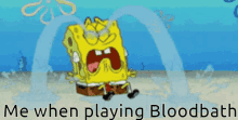 Bloodbath Spongebob GIF