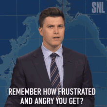 Remember How Frustrated And Angry You Get Colin Jost GIF