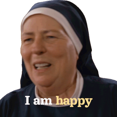 I Am Happy Principal Sister Rose Sticker - I Am Happy Principal Sister Rose Son Of A Critch Stickers