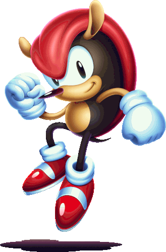 Mighty The Armadillo Sonic Mania Plus Sticker - Mighty The Armadillo Sonic Mania Plus Sonic Mania Stickers