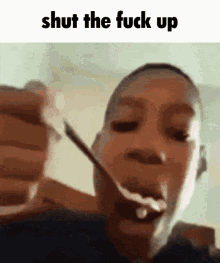 Shut The Fuck Up Cereal GIF - Shut The Fuck Up Cereal Cereal Kid GIFs