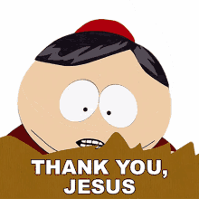 thank you jesus eric cartman south park s3e15 mr hankeys christmas classics