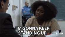Im Gonna Keep Standing Up Fight For My Rights GIF - Im Gonna Keep Standing Up Fight For My Rights Fight Back GIFs