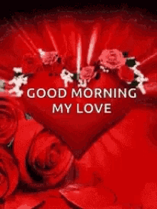 Good Morning My Love Heart GIF - Good Morning My Love Heart GIFs