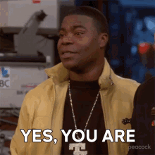 Yes You Are Tracy Jordan GIF - Yes You Are Tracy Jordan 30rock GIFs