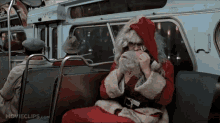 Gross Beard GIF - Dan Aykroyds Santa Bus GIFs