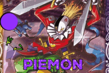 Digimon Piedmon GIF