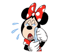 llorar triste mickye minie mouse