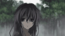 Anime Raining GIF