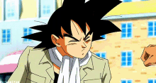 Goku Punch GIF - Goku Punch Mr Satan GIFs