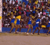 Cheerleaders Jamaican GIF - Cheerleaders Jamaican Celebration GIFs