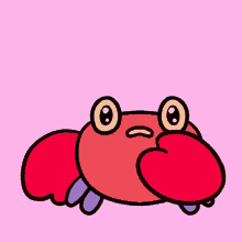 Fake Tear Crabby Crab GIF - Fake Tear Crabby Crab Pikaole GIFs