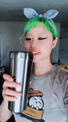 Drink Goldie Chan GIF