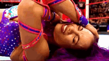Sasha Banks Headache GIF - Sasha Banks Headache Ouch GIFs