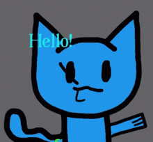Animatormarc Hello GIF - Animatormarc Hello Cat GIFs