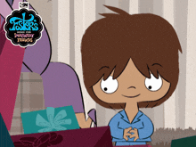 Checking Out The Presents Mac GIF - Checking Out The Presents Mac Foster'S Home For Imaginary Friends GIFs