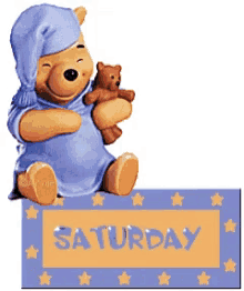 Pooh Saturday GIF - Pooh Saturday GIFs