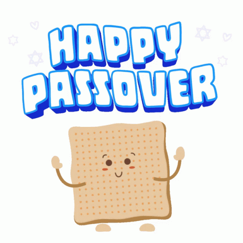 Happy Pesach Jewish Sticker - Happy Pesach Jewish Star Of David ...
