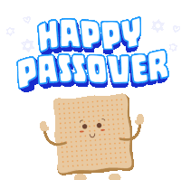 Happy Pesach Jewish Sticker - Happy Pesach Jewish Star Of David Stickers