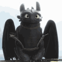 toothless how to train your dragon httyd stare