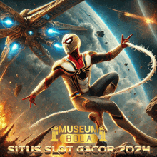 a poster for a movie titled museum bola