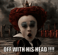 Queen Of Hearts Alice In Wonderland GIF - Queen Of Hearts Alice In Wonderland Off With His Head GIFs
