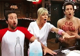 Its Always Sunny Go Philly GIF - Its Always Sunny Go Philly Cheering -  Discover & Share GIFs